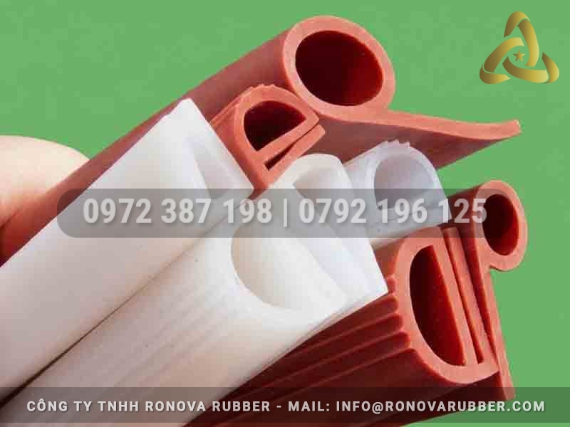 Ron silicon chữ E chịu nhiệt Cao Su Ronova đủ size E8 đến E25 đa dạng màu sắc